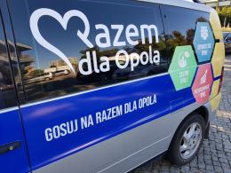 Kamińska rowerem, Drynda busem. RdO rozpoczyna podróż po dzielnicach Opola