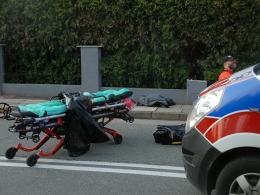 Tragiczny wypadek motocyklisty w Dąbrowie