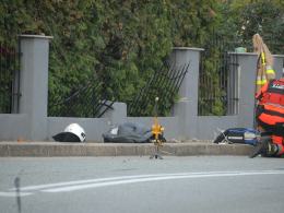 Tragiczny wypadek motocyklisty w Dąbrowie