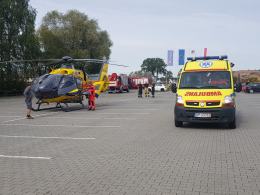 Nieszczęśliwy wypadek w Juraparku w Krasiejowie. Pracownik spadł ze skarpy
