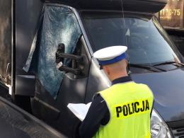 Busem potrącił rowerzystę i uciekł z miejsca zdarzenia