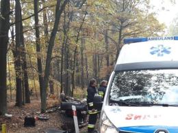Tragiczny wypadek na trasie Opole-Kluczbork. Zginął młody kierowca