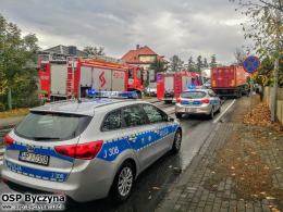 Dwie ciężarówki zderzyły się na krajowej 11 w Byczynie