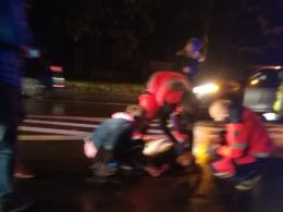 Potrącenie nastolatki na przejściu na Ozimskiej