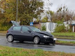 Zderzenie pojazdów na ulicy Armii Krajowej w Opolu