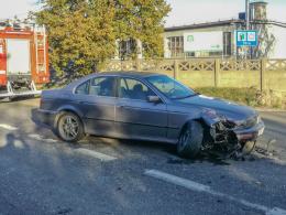 Skorogoszcz: Dachowanie po wymuszeniu pierwszeństwa