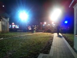 Spłonęła stodoła w Biestrzynniku, znaleziono zwłoki mężczyzny