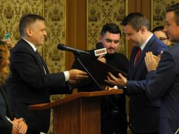 Prezydent Arkadiusz Wiśniewski oficjalnie rozpoczął dziś urzędowanie
