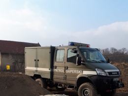 Znalazł ręczne wyrzutnie granatów