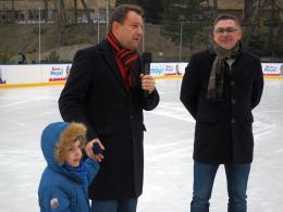 Ślizgawka na Stawie Zamkowym otwarta