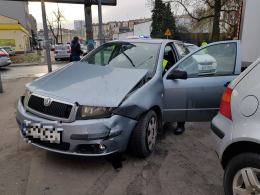Zderzenie nieoznakowanego radiowozu w centrum Opola