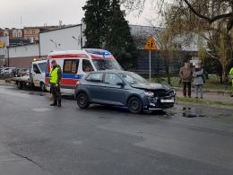 Zderzenie nieoznakowanego radiowozu w centrum Opola