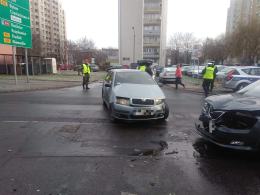 Zderzenie nieoznakowanego radiowozu w centrum Opola