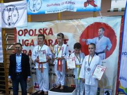 Opolscy mali karatecy z workiem medali