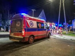Pożar w Lewinie Brzeskim. Paliła się szafa z ubraniami