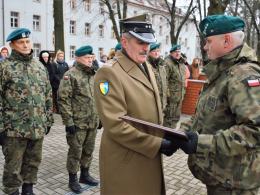 Pożegnanie Szefa Sztabu 10 Brygady Logistycznej