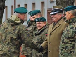 Pożegnanie Szefa Sztabu 10 Brygady Logistycznej