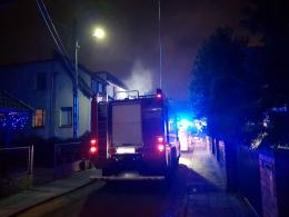 Strażacy kilkanaście razy interweniowali w noc sylwestrową