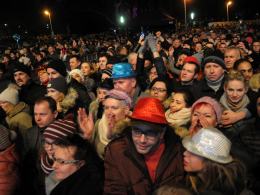 Opolanie tłumnie przywitali Nowy Rok