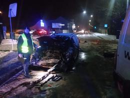 Wypadek na ulicy Oświęcimskiej. Sprawcą pijany kierowca