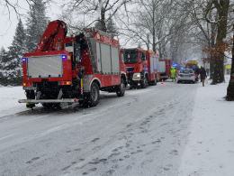 Złe warunki pogodowe, co chwila dochodzi do kolizji. Uważajmy na drogach!