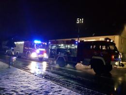 Pożar samochodu osobowego w Ozimku