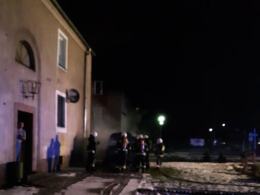 Pożar samochodu osobowego w Ozimku