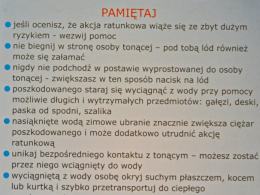 Aby ferie były bezpieczne