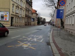 Uwaga na znaki! Buspas wraca na ulicę Spychalskiego