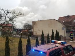 Pożar stolarni w Opolu, 5 zastępów straży walczyło z ogniem