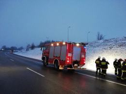 Bus z ciężarówką zderzył się na opolskim odcinku A4