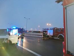 Bus z ciężarówką zderzył się na opolskim odcinku A4