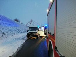 Bus z ciężarówką zderzył się na opolskim odcinku A4