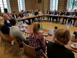 Arkadiusz Wiśniewski spotkał się z przedstawicielami opolskich szkół średnich