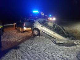 Niebezpiecznie na drogach. Dwa zdarzenia drogowe w powiecie brzeskim