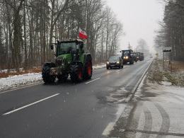 Rolnicy z Opolszczyzny blokowali krajową 11 i obwodnicę Opola