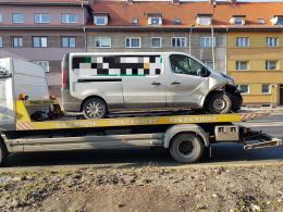 Kolizja na skrzyżowaniu 1 Maja i Plebiscytowej