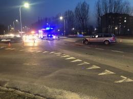 Niebezpiecznie i ślisko. Wymuszenie pierwszeństwa przejazdu było przyczyną zdarzenia drogowego