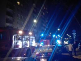 Pożar w bloku mieszkalnym przy Bytnara Rudego w Opolu
