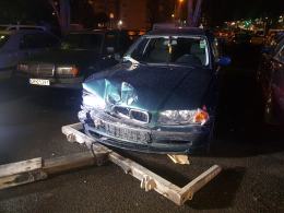 Niebezpieczny rajd BMW po osiedlu Malinka