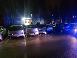 Niebezpieczny rajd BMW po osiedlu Malinka