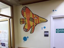 Wnętrza Uniwersyteckiego Szpitala Klinicznego pomalowali artyści