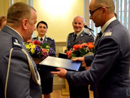Mł. Insp. Bogdan Piotrowski pożegnał się z opolskim garnizonem Policji