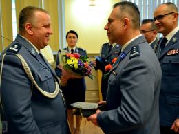 Mł. Insp. Bogdan Piotrowski pożegnał się z opolskim garnizonem Policji