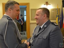 Mł. Insp. Bogdan Piotrowski pożegnał się z opolskim garnizonem Policji