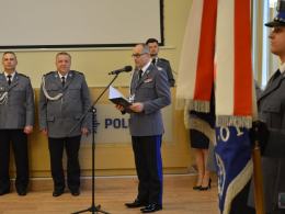Mł. Insp. Bogdan Piotrowski pożegnał się z opolskim garnizonem Policji