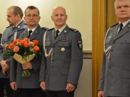 Mł. Insp. Bogdan Piotrowski pożegnał się z opolskim garnizonem Policji