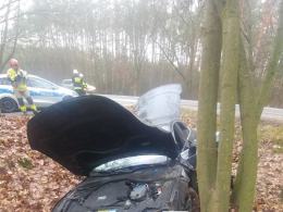 Wypadek w Smolarni. Kierowca pod wpływem alkoholu