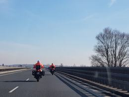 Pierwsze w Polsce patrole motocyklowe na autostradzie A4