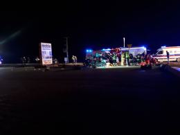 Tragiczny wypadek w Malichowie, jedna osoba nie żyje, kilka jest rannych